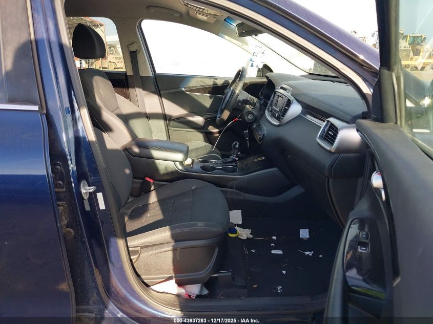 2018 Kia Sorento 3.3L Lx VIN: 5XYPG4A53JG372665 Lot: 43937283