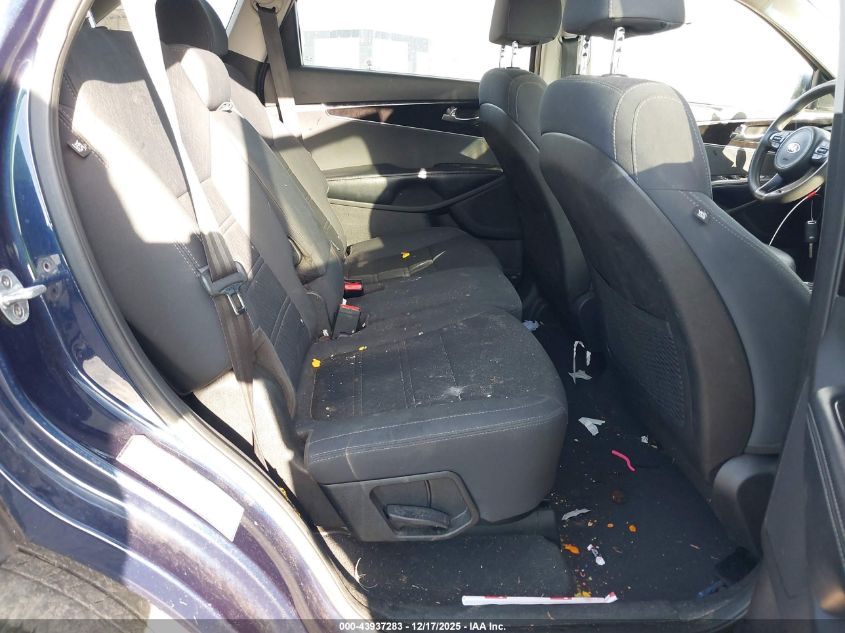 2018 Kia Sorento 3.3L Lx VIN: 5XYPG4A53JG372665 Lot: 43937283