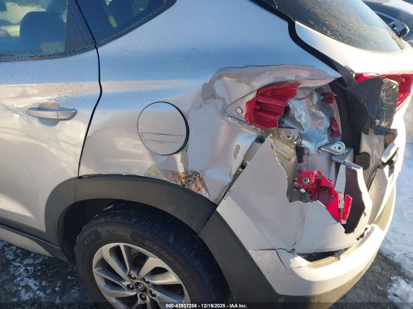 2018 Hyundai Tucson Sel VIN: KM8J3CA48JU745034 Lot: 43937286