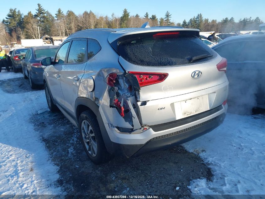2018 Hyundai Tucson Sel VIN: KM8J3CA48JU745034 Lot: 43937286