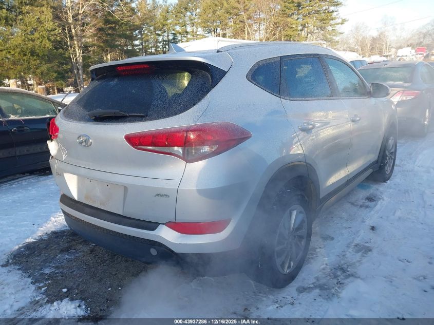 2018 Hyundai Tucson Sel VIN: KM8J3CA48JU745034 Lot: 43937286
