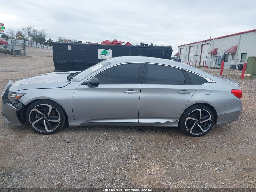 2021 Honda Accord Sport VIN: 1HGCV1F33MA052875 Lot: 43937289