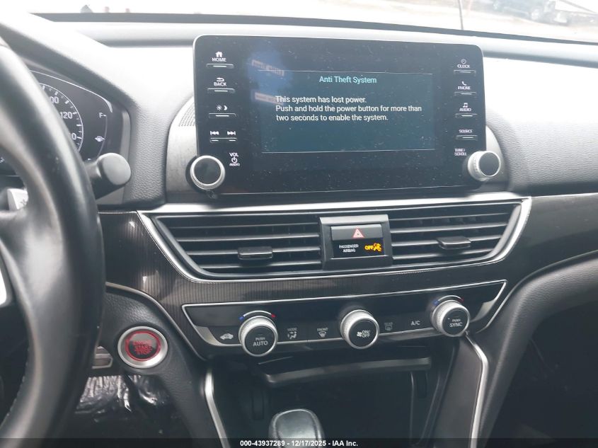 2021 Honda Accord Sport VIN: 1HGCV1F33MA052875 Lot: 43937289