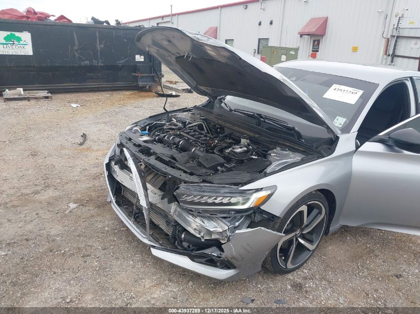 2021 Honda Accord Sport VIN: 1HGCV1F33MA052875 Lot: 43937289
