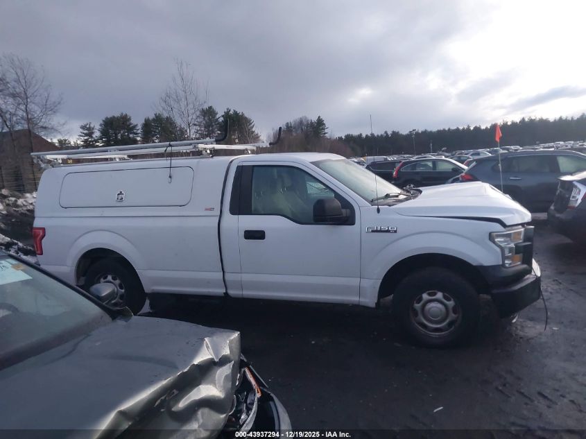 2016 Ford F-150 Xl VIN: 1FTMF1C88GKE79127 Lot: 43937294