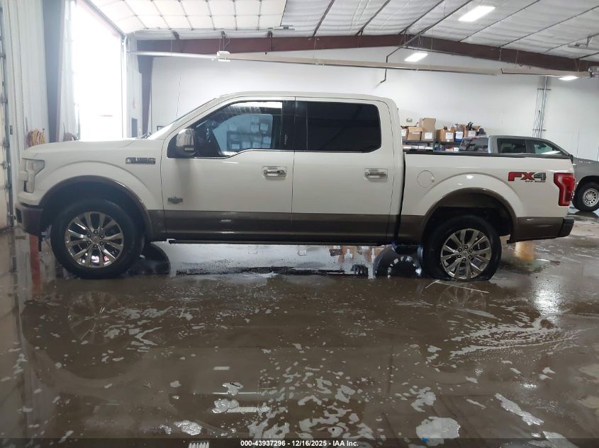 2017 Ford F-150 King Ranch VIN: 1FTEW1EF2HFA53606 Lot: 43937296