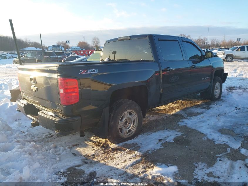 2016 Chevrolet Silverado 1500 2Lt VIN: 3GCUKREC1GG287258 Lot: 43937305