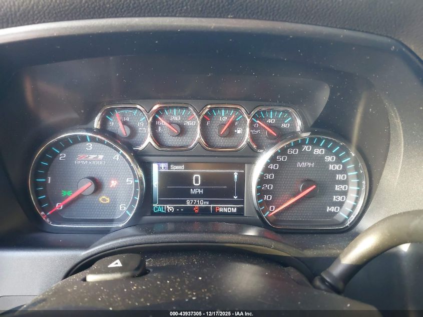 2016 Chevrolet Silverado 1500 2Lt VIN: 3GCUKREC1GG287258 Lot: 43937305