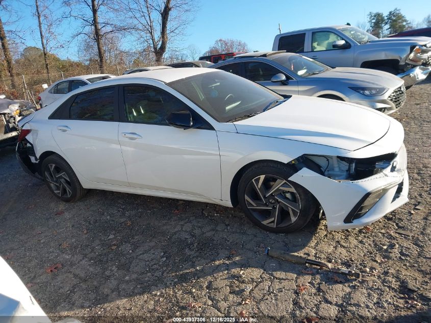 2025 Hyundai Elantra Sel Sport VIN: KMHLM4DG5SU973270 Lot: 43937306