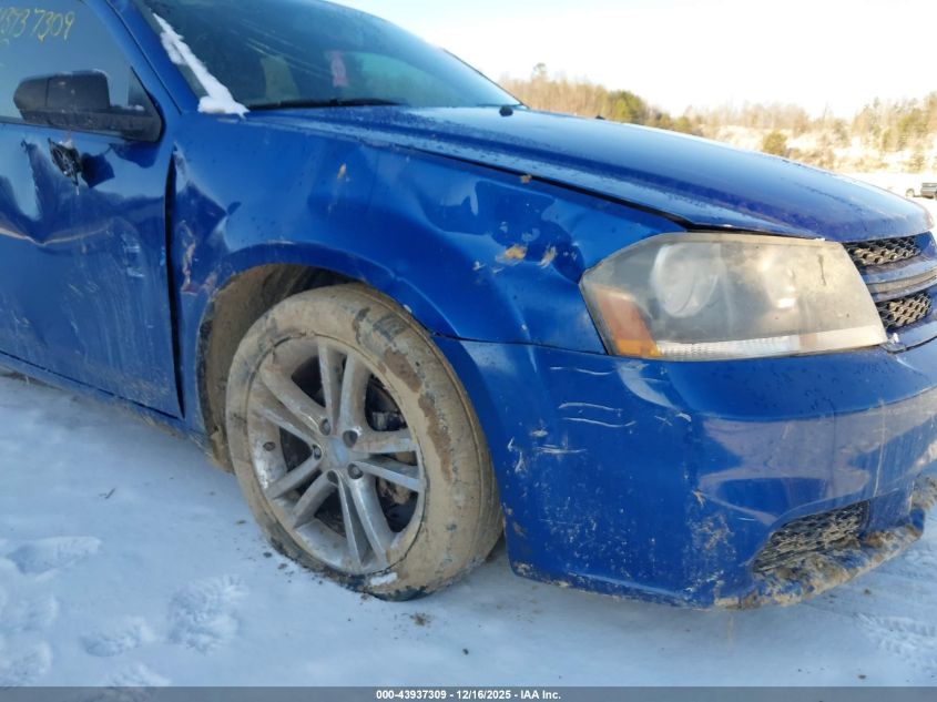 2014 Dodge Avenger Se VIN: 1C3CDZAB0EN110065 Lot: 43937309