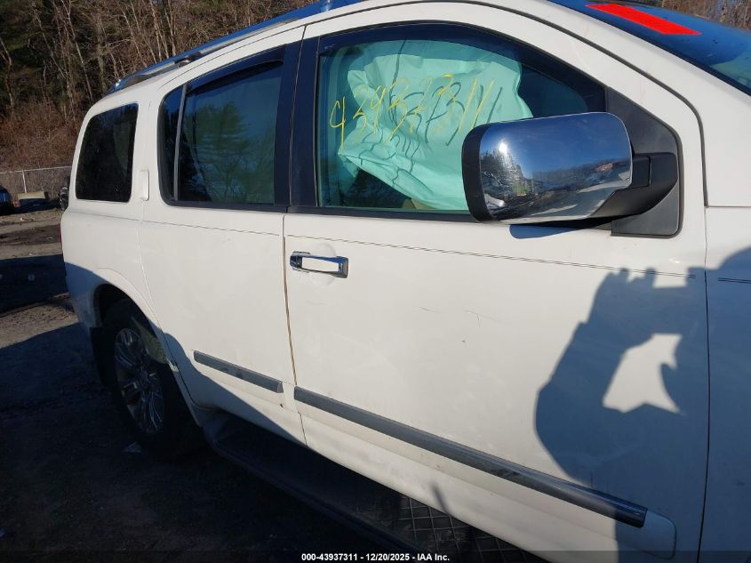 2015 Nissan Armada Platinum VIN: 5N1AA0NE3FN620595 Lot: 43937311