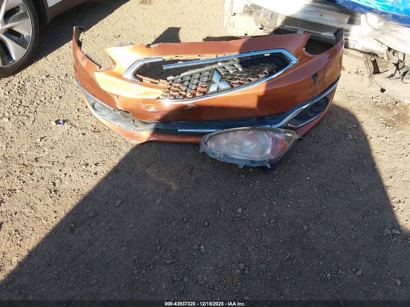 2017 Mitsubishi Mirage Es VIN: ML32A3HJ5HH010950 Lot: 43937320