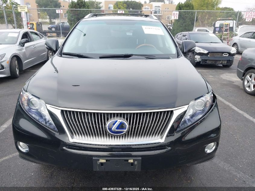 2012 Lexus Rx 450H VIN: JTJBC1BA1C2045756 Lot: 43937329