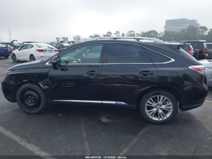 2012 Lexus Rx 450H VIN: JTJBC1BA1C2045756 Lot: 43937329