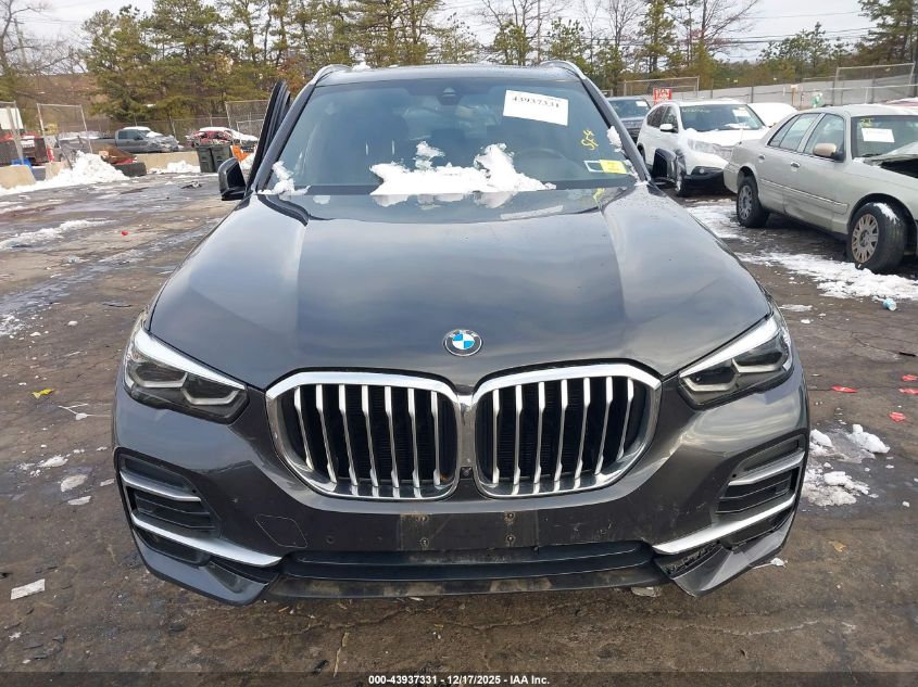 2022 BMW X5 xDrive40I VIN: 5UXCR6C04N9M80109 Lot: 43937331