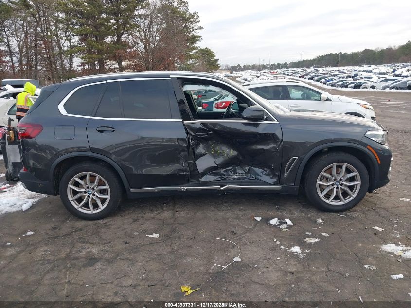 2022 BMW X5 xDrive40I VIN: 5UXCR6C04N9M80109 Lot: 43937331