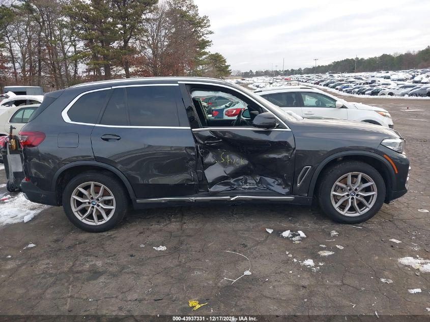 2022 BMW X5 xDrive40I VIN: 5UXCR6C04N9M80109 Lot: 43937331