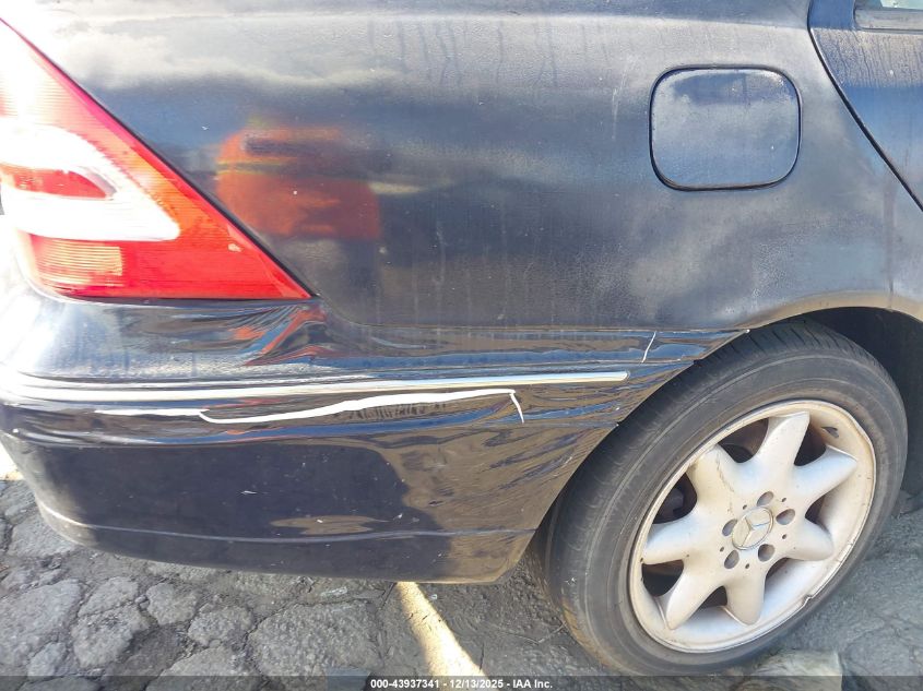 2002 Mercedes-Benz C 240 VIN: WDBRF61J22F258549 Lot: 43937341