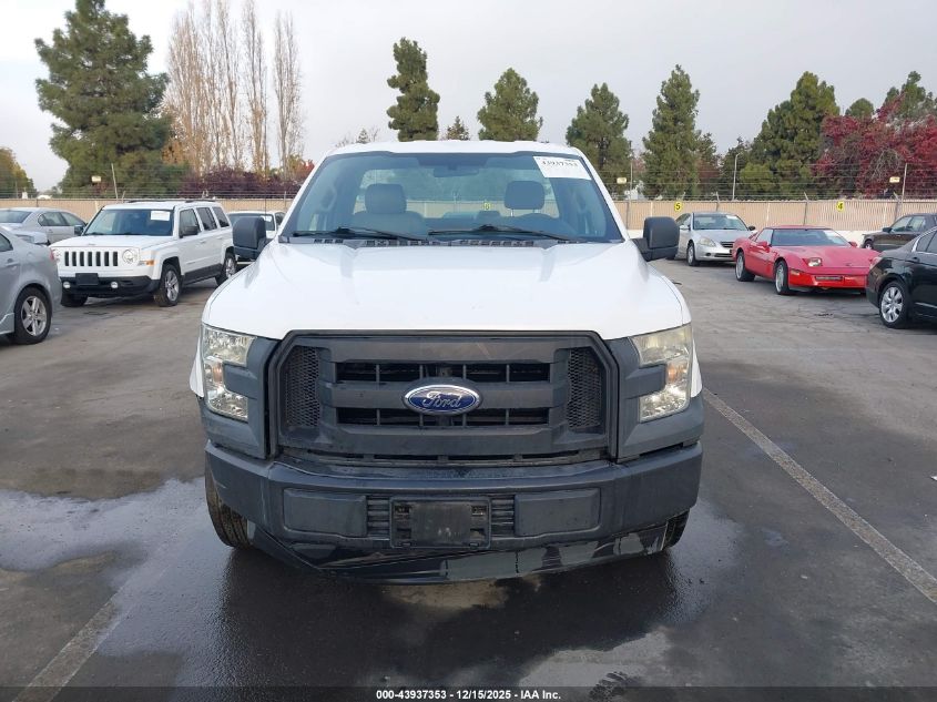 2017 Ford F-150 Xl VIN: 1FTMF1C80HKC25512 Lot: 43937353