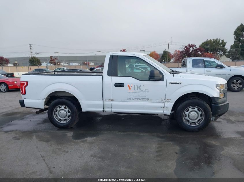 2017 Ford F-150 Xl VIN: 1FTMF1C80HKC25512 Lot: 43937353