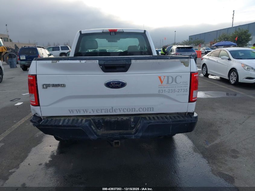 2017 Ford F-150 Xl VIN: 1FTMF1C80HKC25512 Lot: 43937353