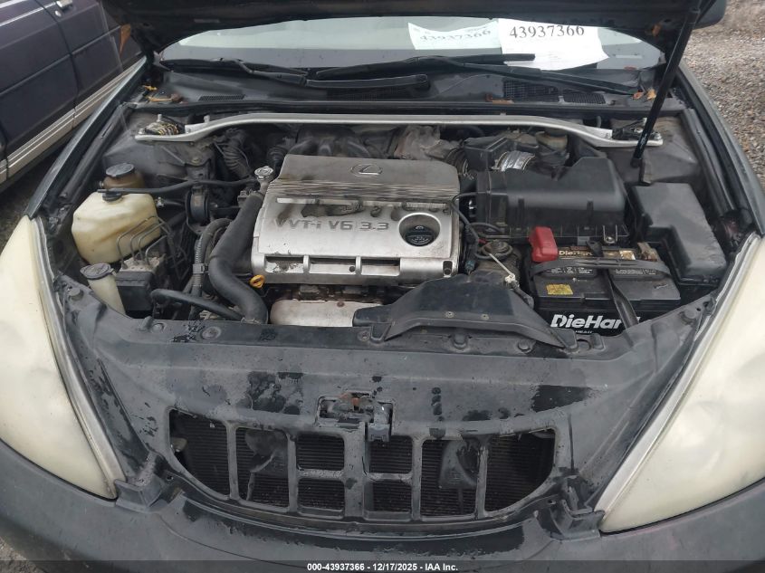 2004 Lexus Es 330 VIN: JTHBA30G045020650 Lot: 43937366