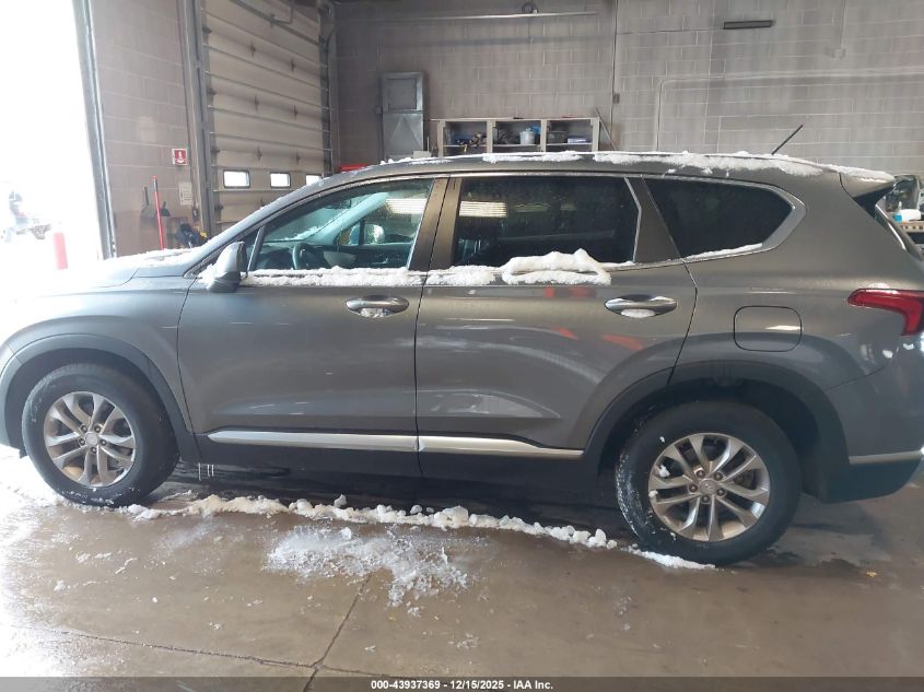 2019 Hyundai Santa Fe Se VIN: 5NMS23AD4KH091492 Lot: 43937369