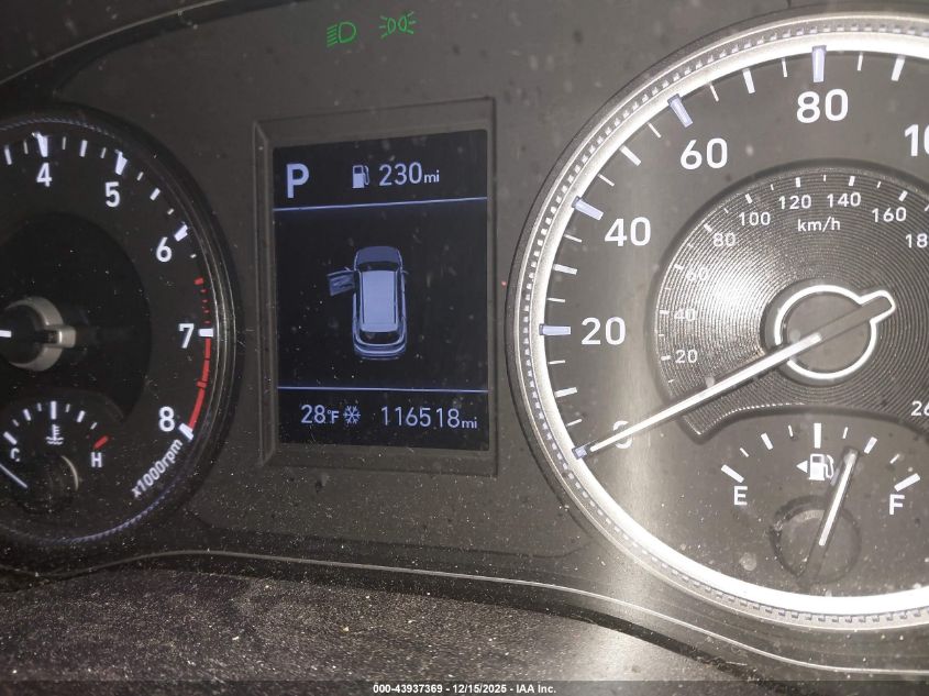 2019 Hyundai Santa Fe Se VIN: 5NMS23AD4KH091492 Lot: 43937369