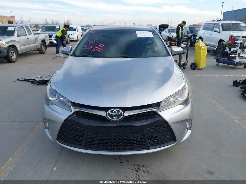 2015 Toyota Camry Se VIN: 4T1BF1FK2FU054306 Lot: 43937373