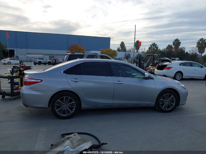 2015 Toyota Camry Se VIN: 4T1BF1FK2FU054306 Lot: 43937373