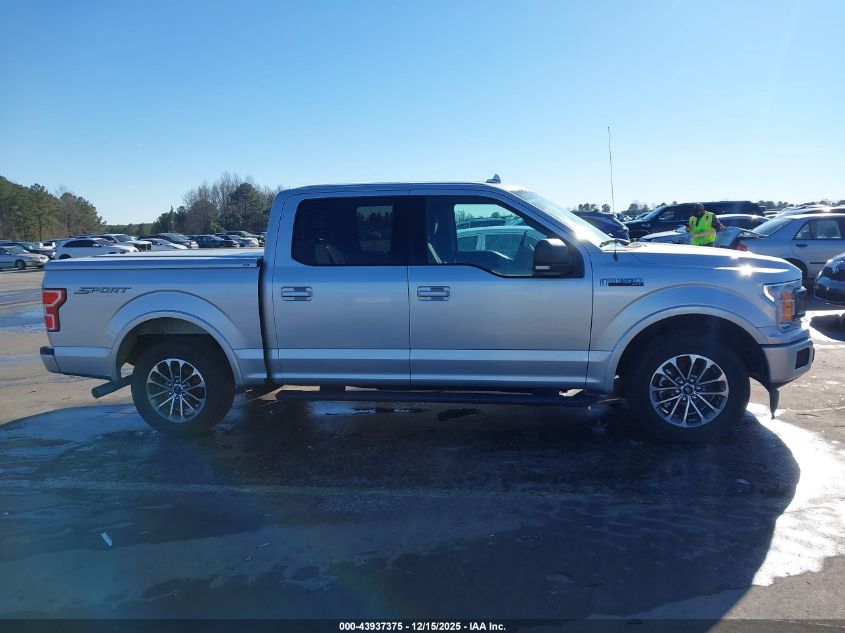 2018 Ford F-150 Xlt VIN: 1FTEW1CP3JFB79734 Lot: 43937375
