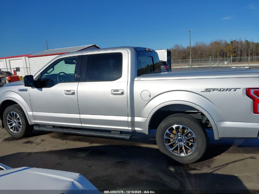 2018 Ford F-150 Xlt VIN: 1FTEW1CP3JFB79734 Lot: 43937375