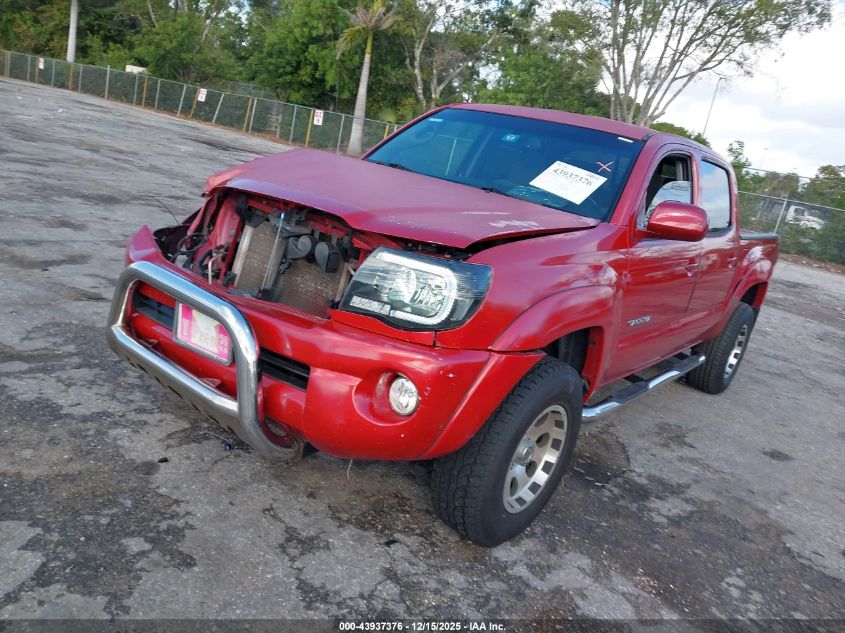 2010 Toyota Tacoma Prerunner V6 VIN: 3TMJU4GN7AM092188 Lot: 43937376