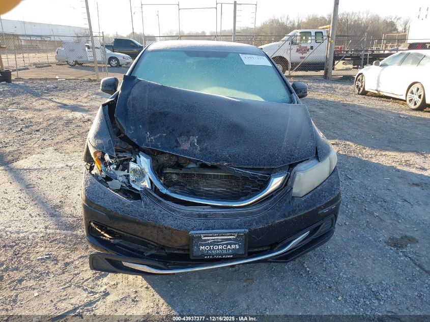 2013 Honda Civic Lx VIN: 19XFB2F54DE210133 Lot: 43937377