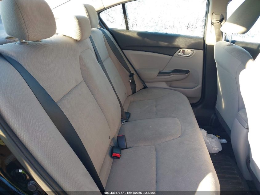 2013 Honda Civic Lx VIN: 19XFB2F54DE210133 Lot: 43937377