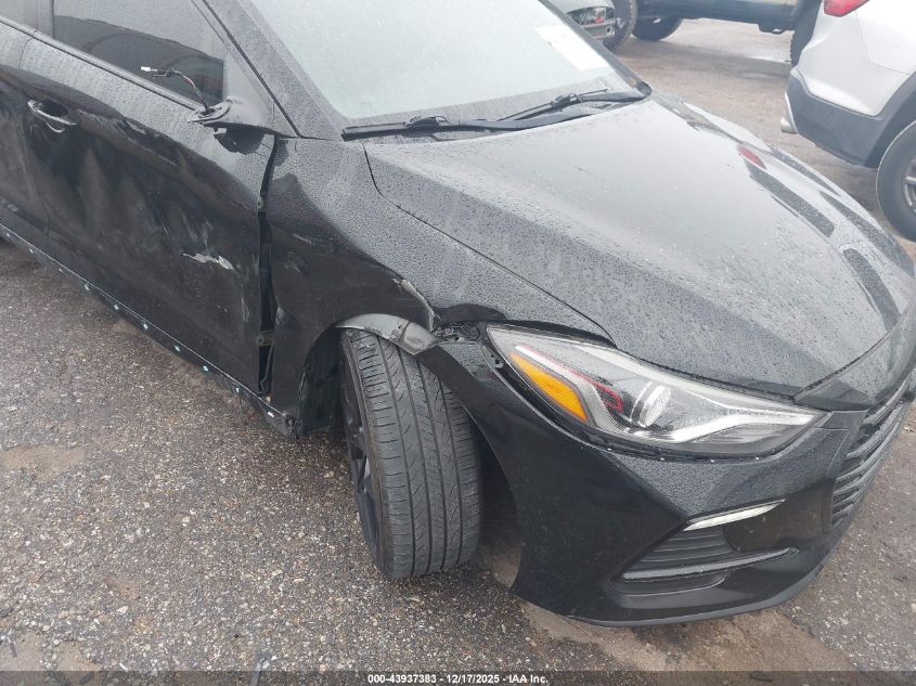 2018 Hyundai Elantra Sport VIN: KMHD04LBXJU575136 Lot: 43937383