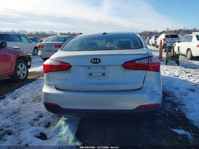 2016 Kia Forte Lx VIN: KNAFK4A68G5615078 Lot: 43937392