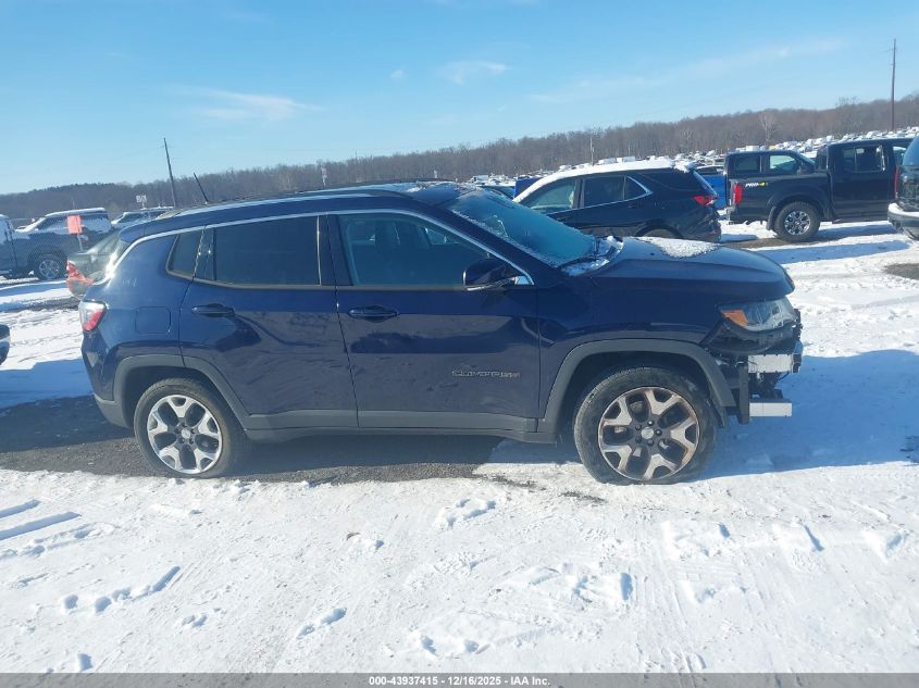2017 Jeep New Compass Limited 4X4 VIN: 3C4NJDCB2HT640538 Lot: 43937415