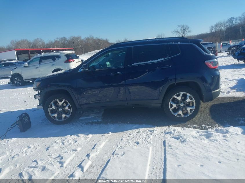 2017 Jeep New Compass Limited 4X4 VIN: 3C4NJDCB2HT640538 Lot: 43937415