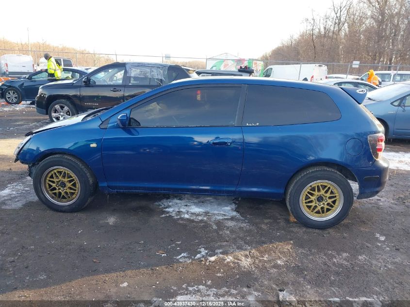 2003 Honda Civic Si VIN: SHHEP33653U404144 Lot: 43937430