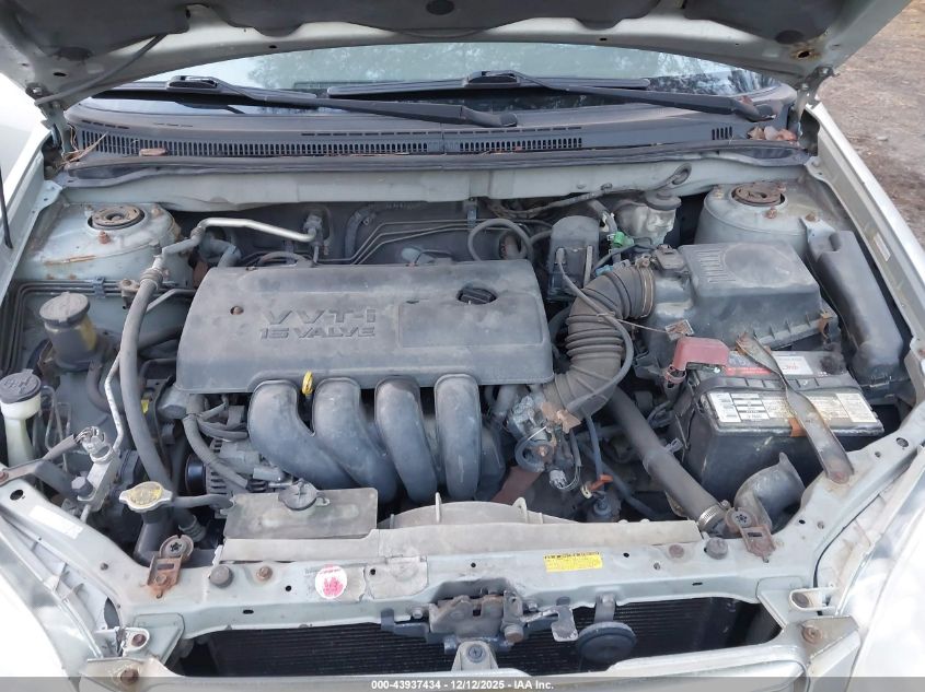 2004 Toyota Corolla Le VIN: 2T1BR38E64C182492 Lot: 43937434