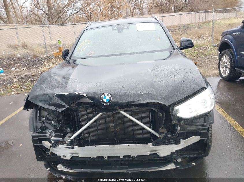 2021 BMW X3 xDrive30I VIN: 5UXTY5C08M9G24405 Lot: 43937437