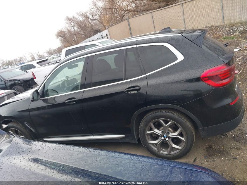 2021 BMW X3 xDrive30I VIN: 5UXTY5C08M9G24405 Lot: 43937437