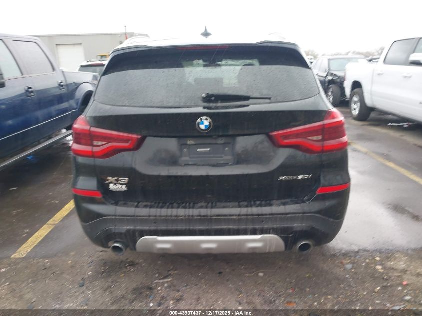 2021 BMW X3 xDrive30I VIN: 5UXTY5C08M9G24405 Lot: 43937437