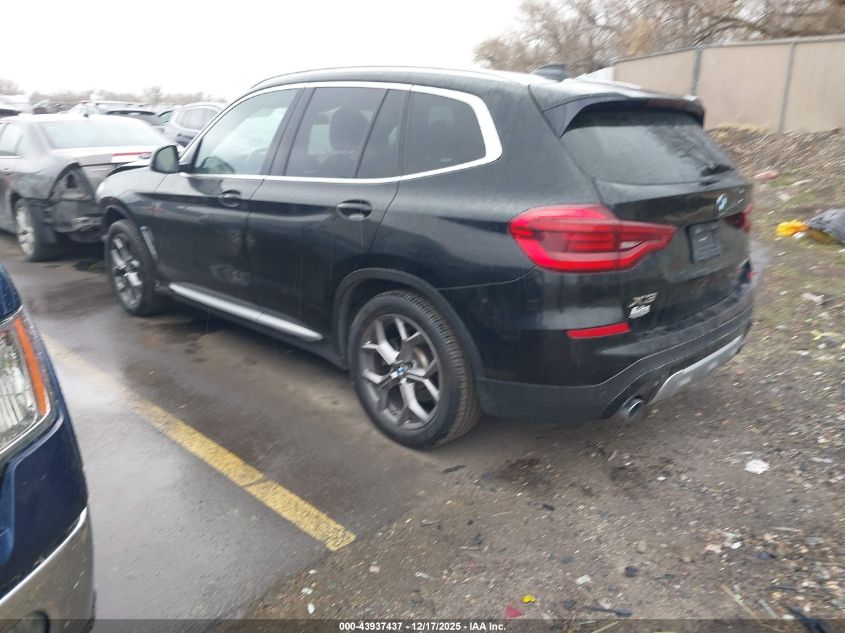 2021 BMW X3 xDrive30I VIN: 5UXTY5C08M9G24405 Lot: 43937437