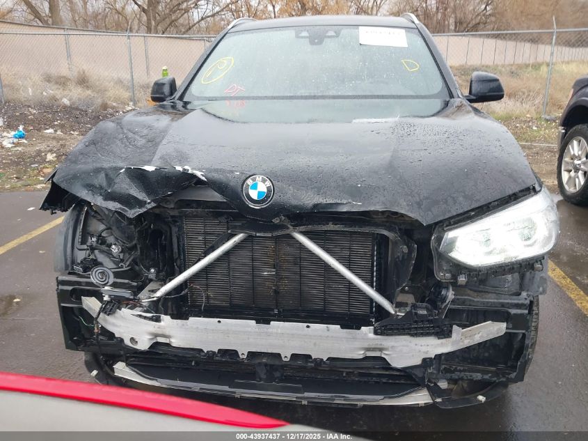 2021 BMW X3 xDrive30I VIN: 5UXTY5C08M9G24405 Lot: 43937437