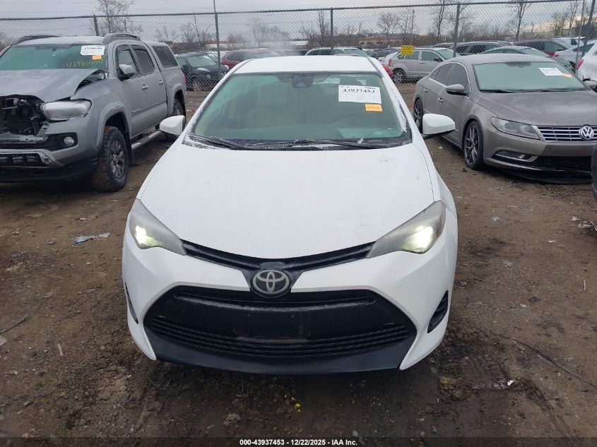 2017 Toyota Corolla Le VIN: 2T1BURHE8HC747283 Lot: 43937453