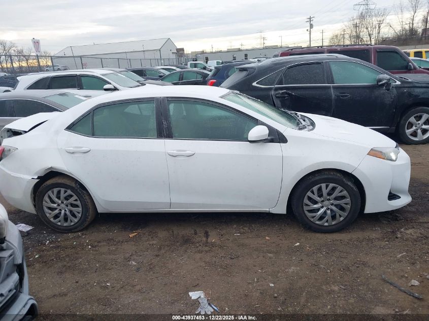 2017 Toyota Corolla Le VIN: 2T1BURHE8HC747283 Lot: 43937453