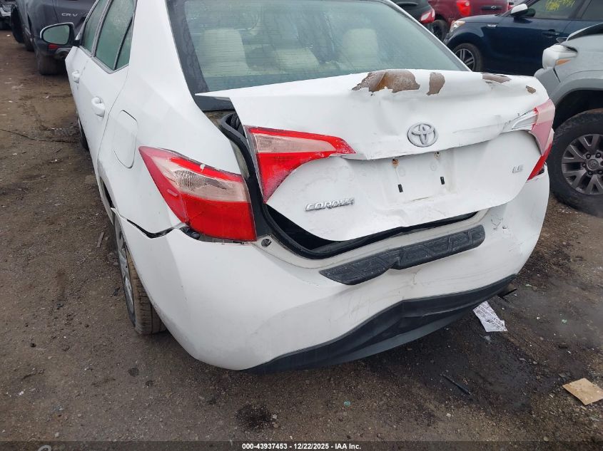 2017 Toyota Corolla Le VIN: 2T1BURHE8HC747283 Lot: 43937453
