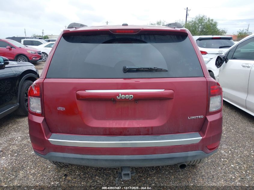 2015 Jeep Compass Limited VIN: 1C4NJCCB0FD164996 Lot: 43937457